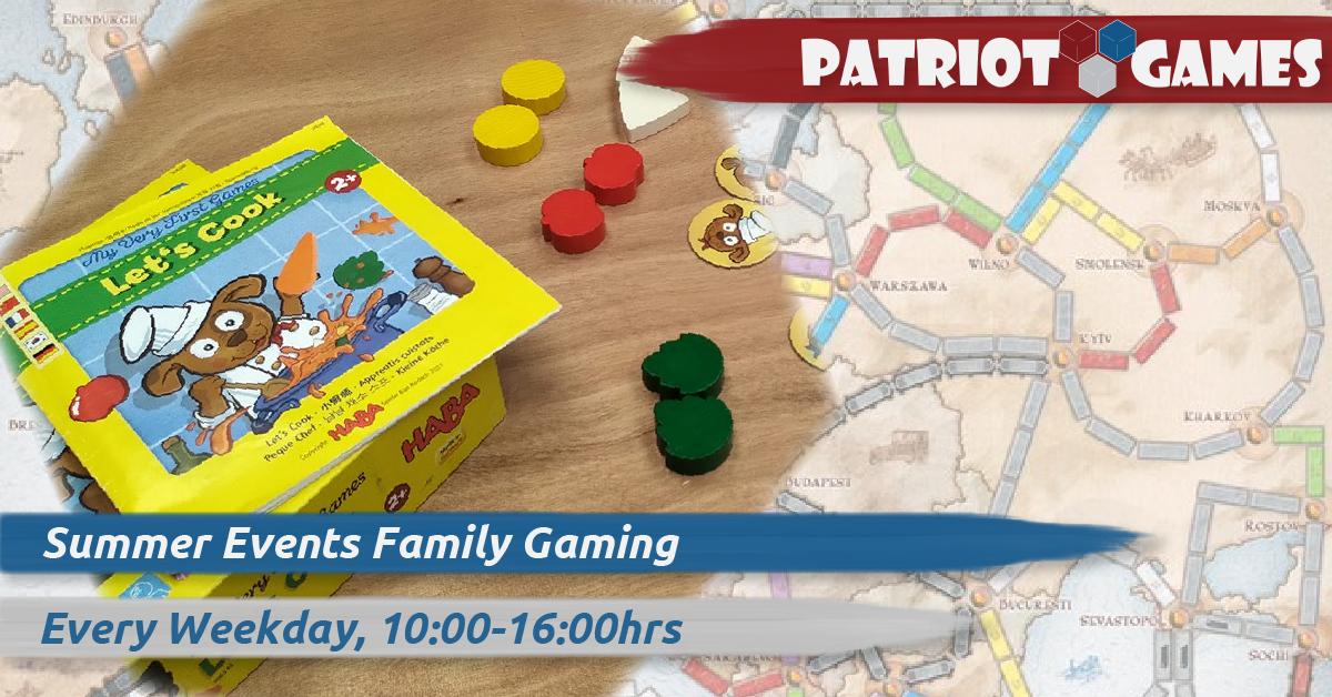 summer events family gaming