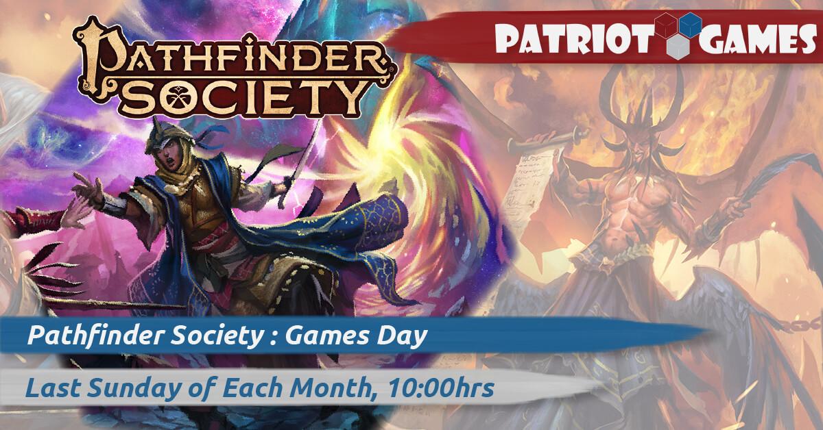 pathfinder society game day july