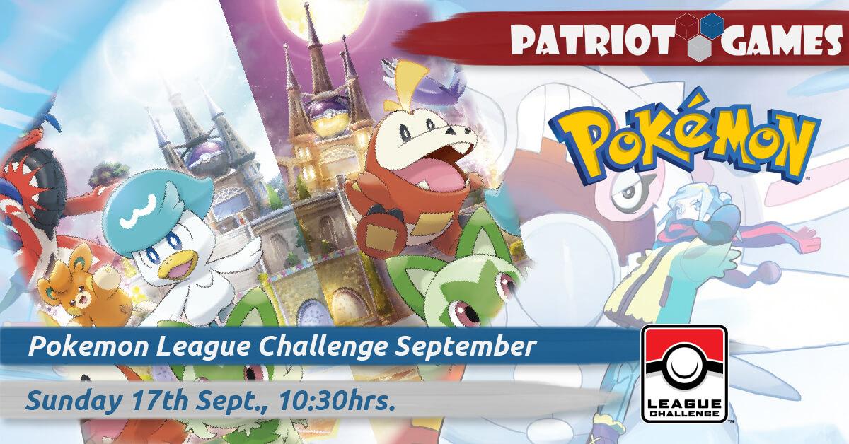 pokemon league challenge september