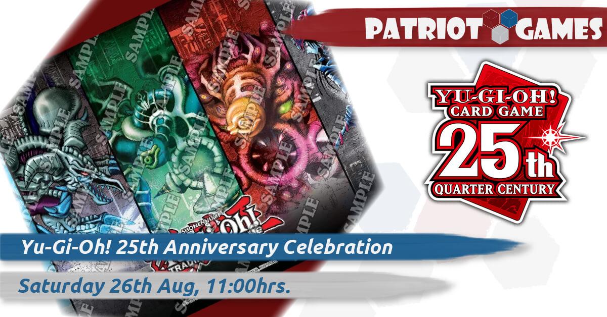 yugioh 25th anniversary celebration event