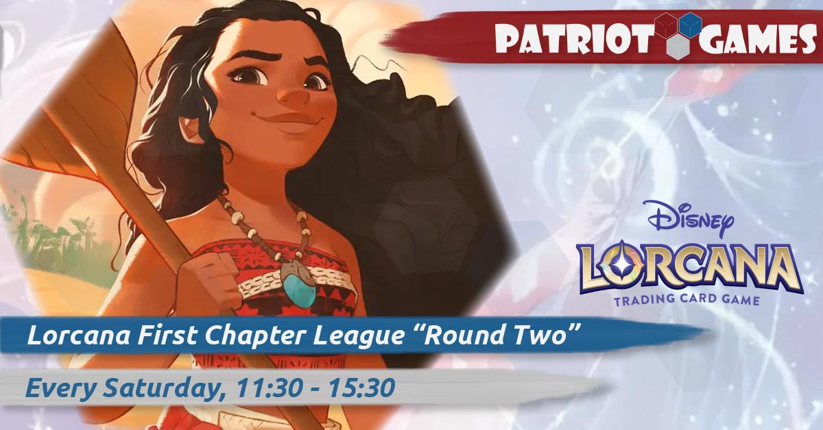 disney lorcana first chapter round two league