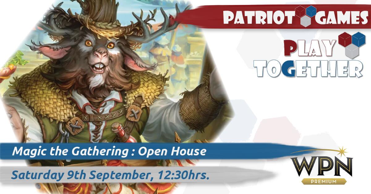 magic the gathering open house new player event