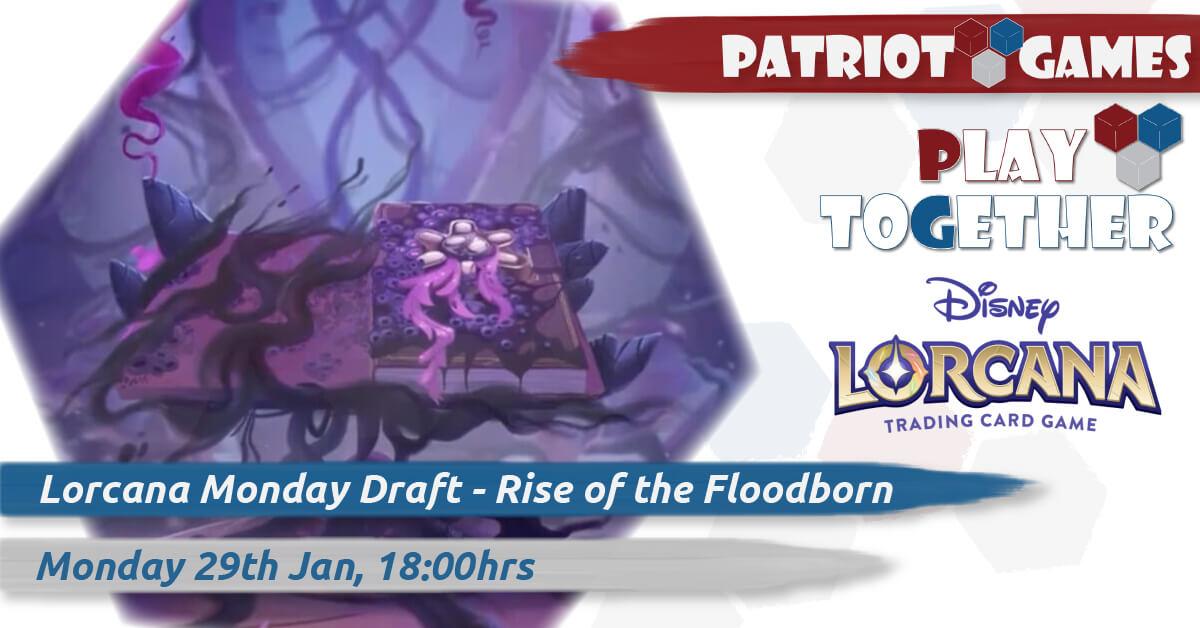 lorcana rise of the floodborn draft event