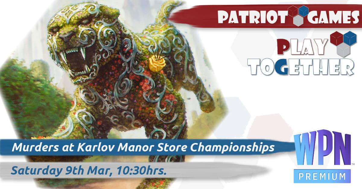 Magic the gathering murders at karlov manor store champs