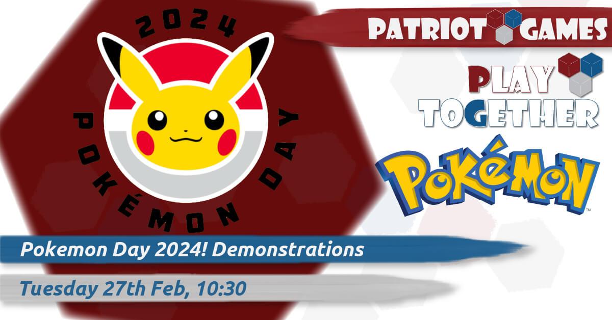 Pokemon Day 2024 demonstrations