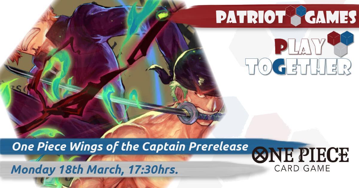 one piece prerelease wings of the captain