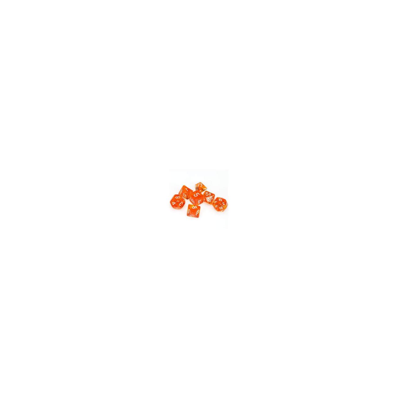 Translucent Orange: Polyhedral Set (7)