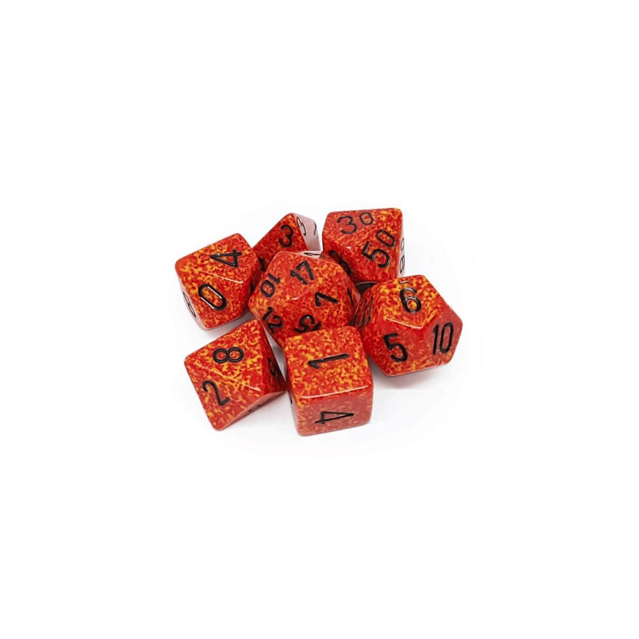 Speckled Fire: Polyhedral Set (7)