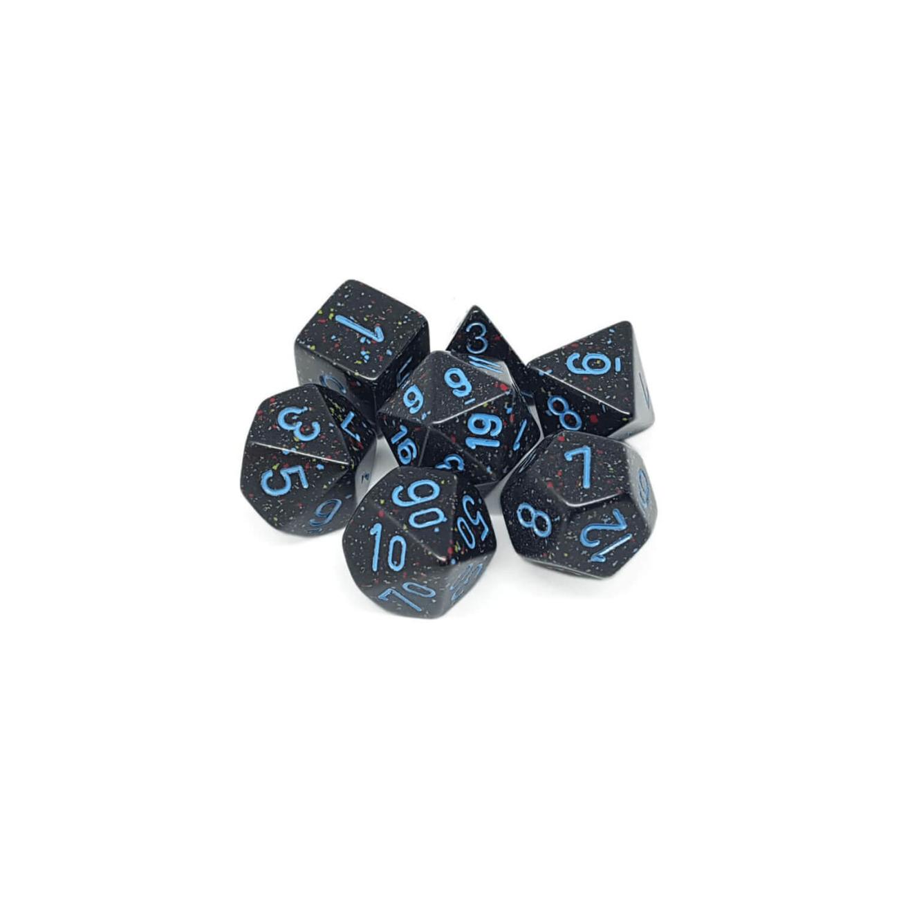 Speckled Blue Stars: Polyhedral Set (7)