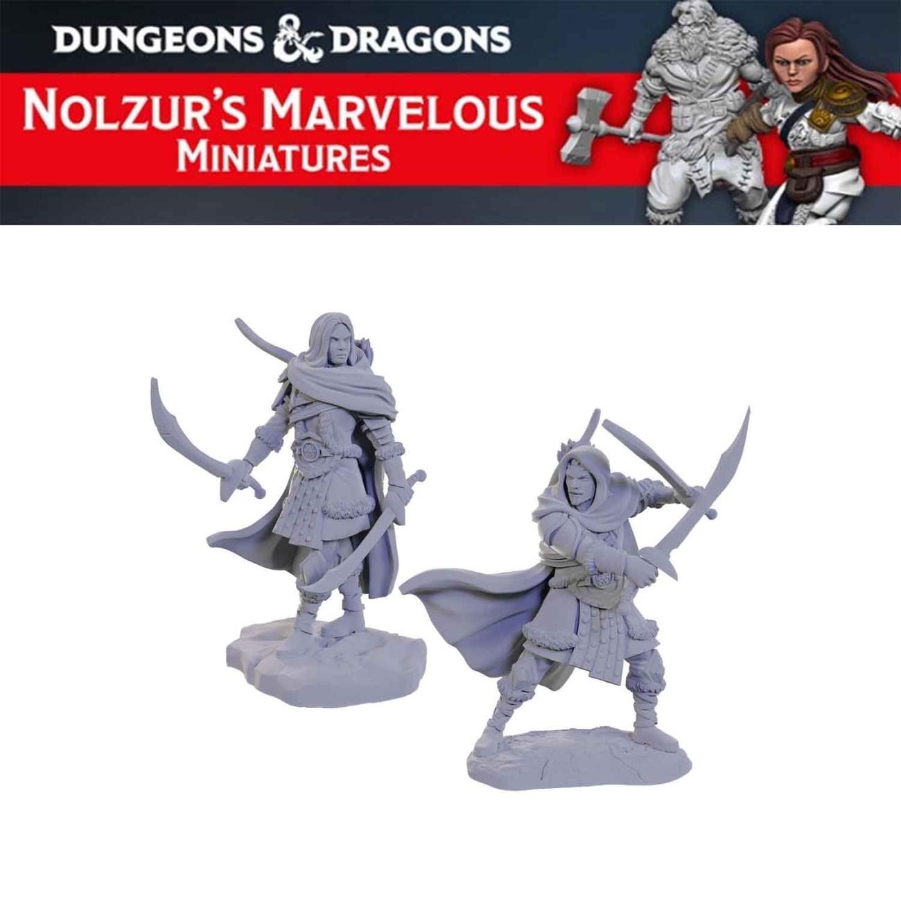 Human Rangers Nolzur's Marvelous Unpainted Minis