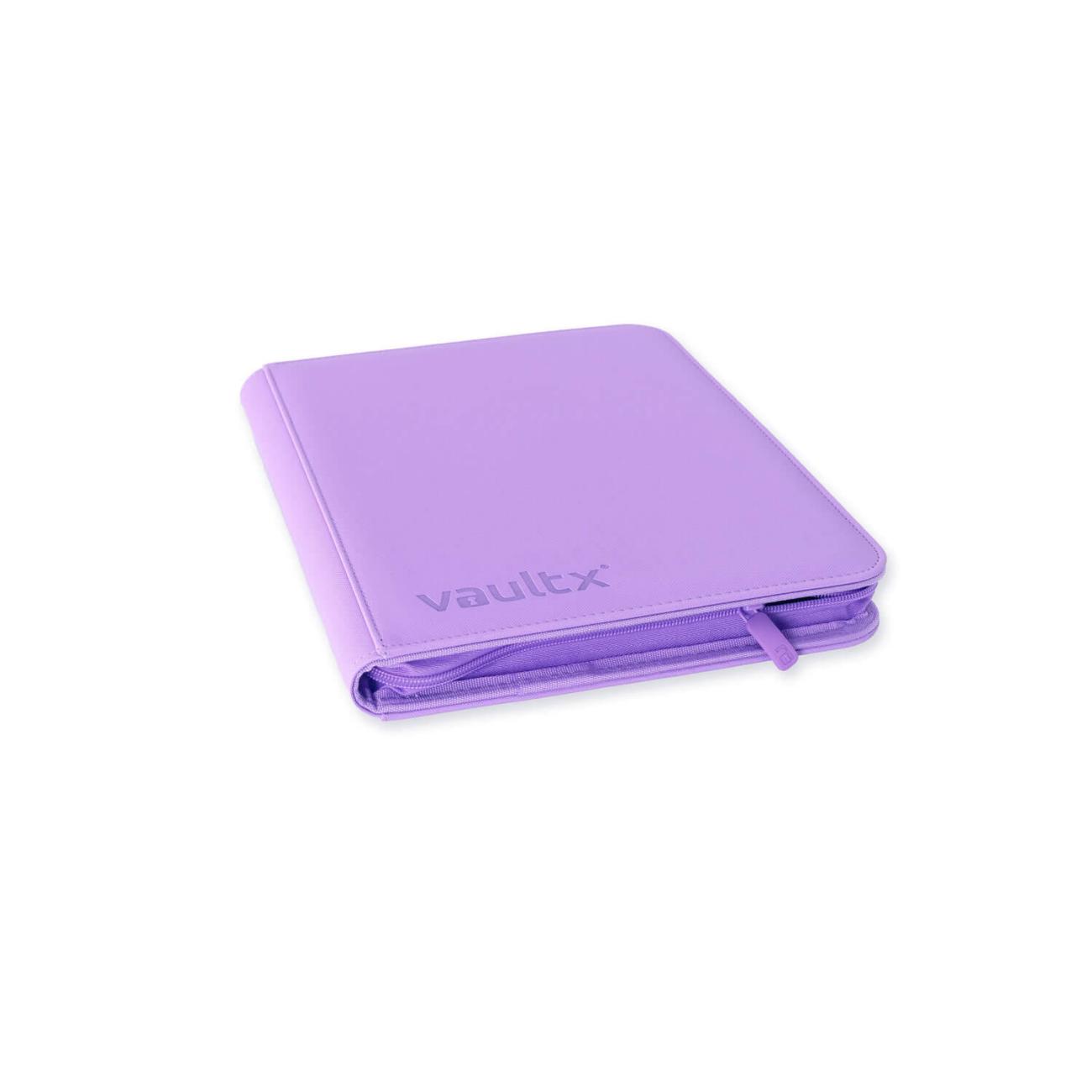 Pastel 9-Pocket Exo-Tec® Zip Binder Just Purple 
