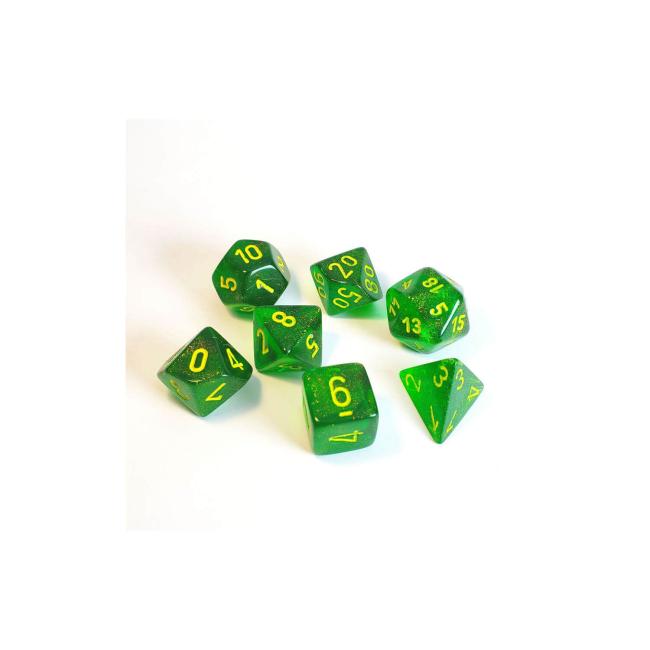 Borealis Maple Green w/ Yellow Polyhedral Set (7)