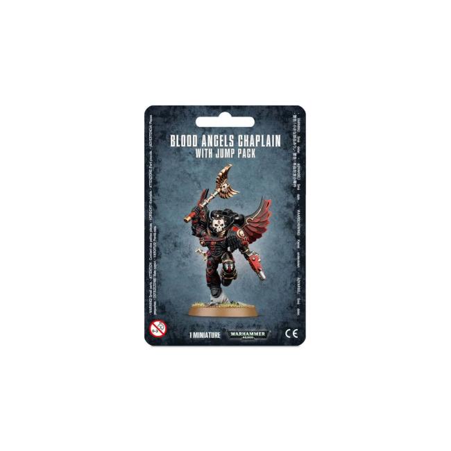 Warhammer 40K: Blood Angels: Chaplain With Jump Pack