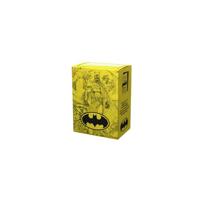 Dragon Shield: Standard Size: DUAL: Batman Yellow: (100)
