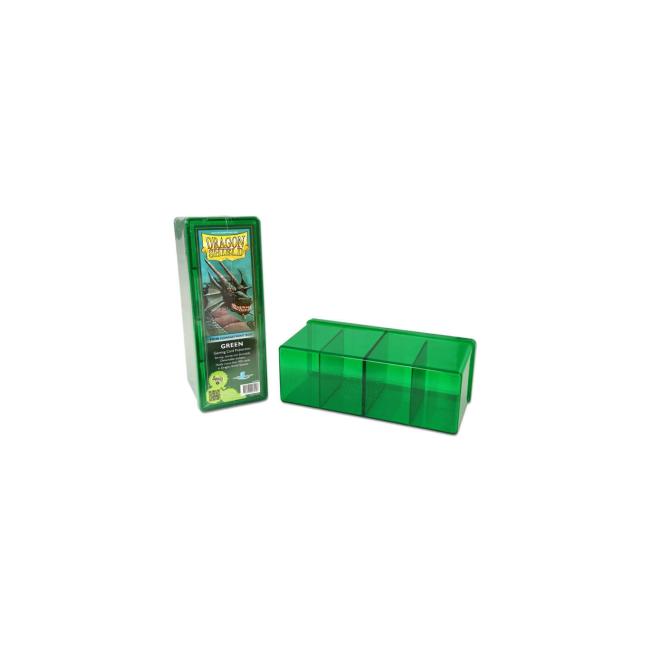 Dragon Shield: 4 Compartment Box: Green