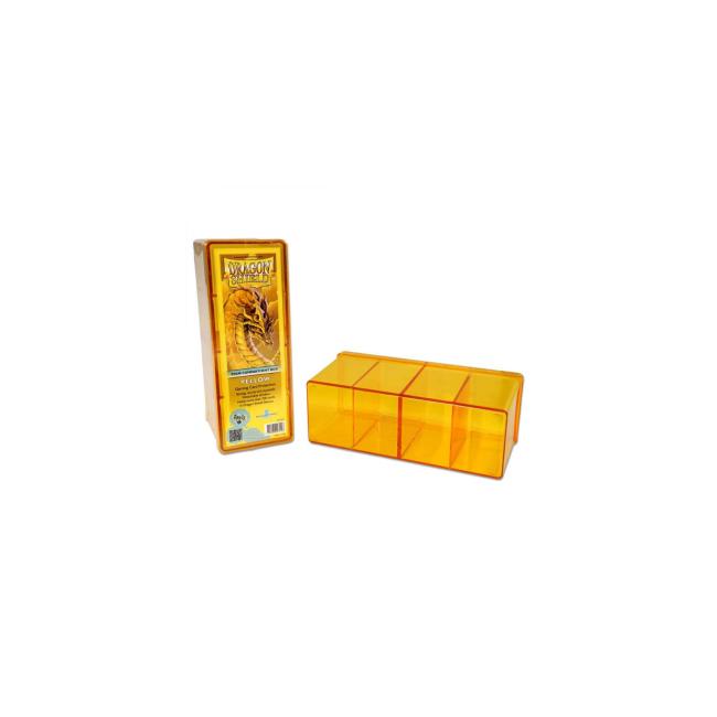 Dragon Shield: 4 Compartment Box: Yellow