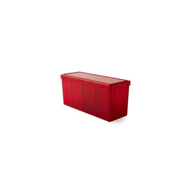 Dragon Shield: 4 Compartment Box: Ruby