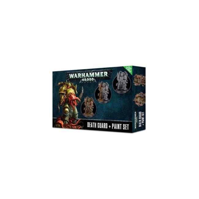 Warhammer 40K: Death Guard Paint Set