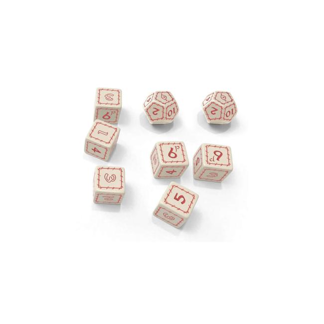 The One Ring RPG White Dice Set