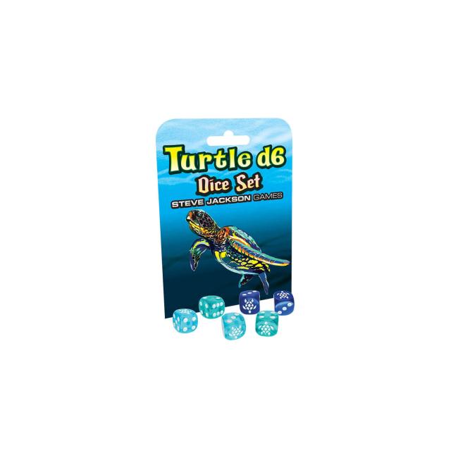 Turtle D6 Dice Set