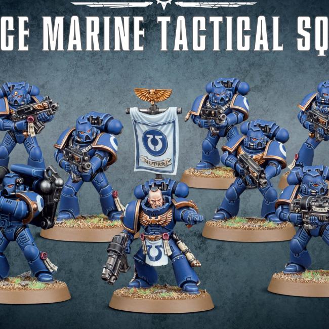 Warhammer 40K: Space Marines: Tactical Squad