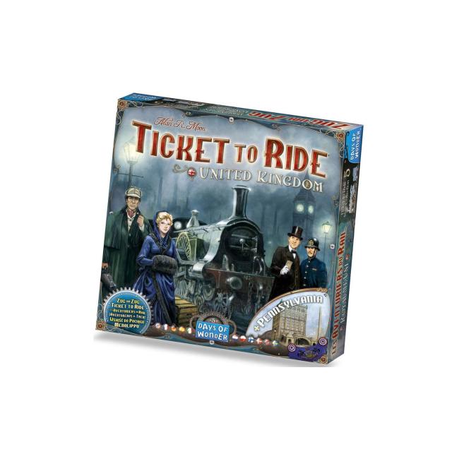 Ticket to Ride Map Collection: UK & Pennsylvania Expansion