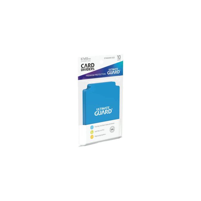Ultimate Guard: Card Dividers: Light Blue (10)