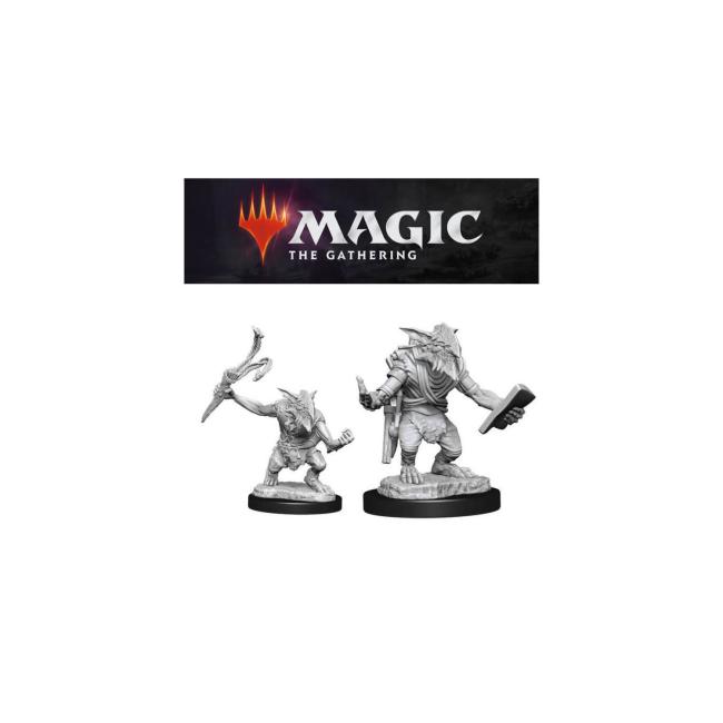 Magic the Gathering Unpainted Miniatures: Goblin Guide & Goblin Bushwhacker