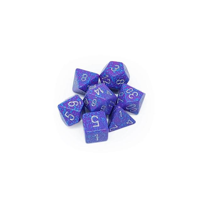 Speckled Silver Tetra: Polyhedral Set (7)