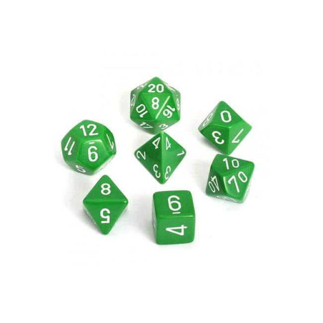 Opaque Green: Polyhedral Set (7)