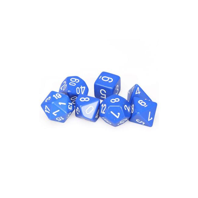 Opaque Blue: Polyhedral Set (7)