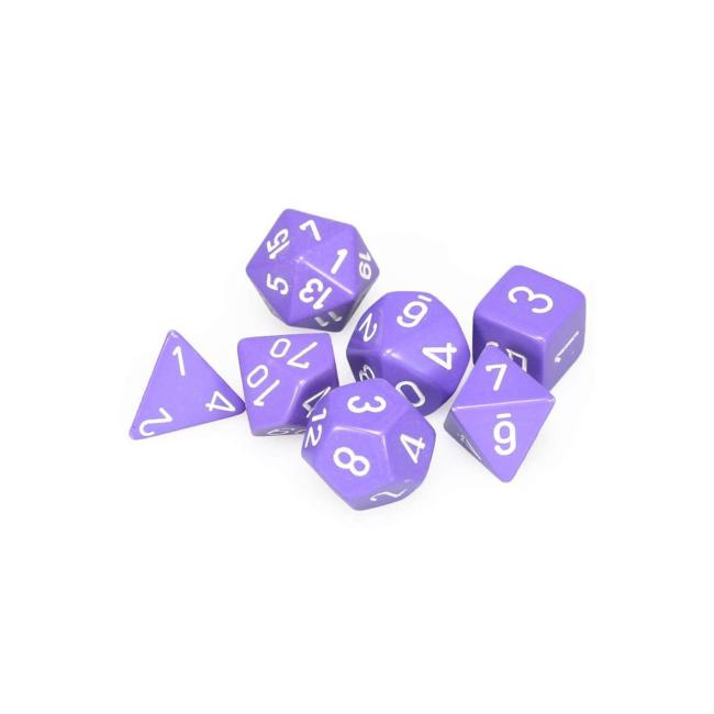 Opaque Purple: Polyhedral Set (7)