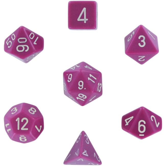 Opaque Light Purple: Polyhedral Set (7)