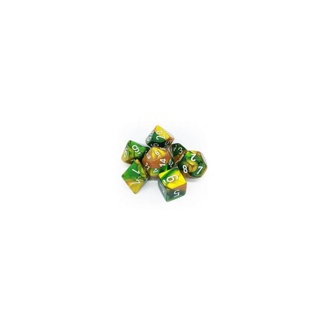 Gemini Gold/Green: Polyhedral Set (7)