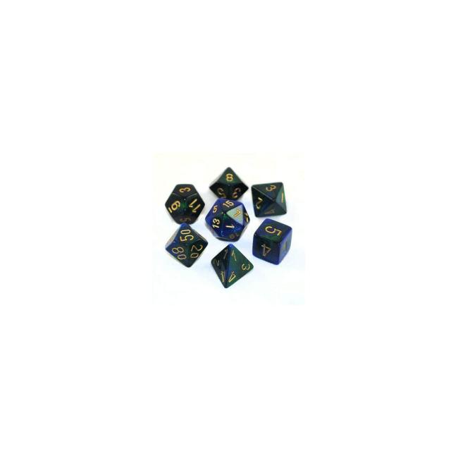 Gemini Blue/Green: Polyhedral Set (7)