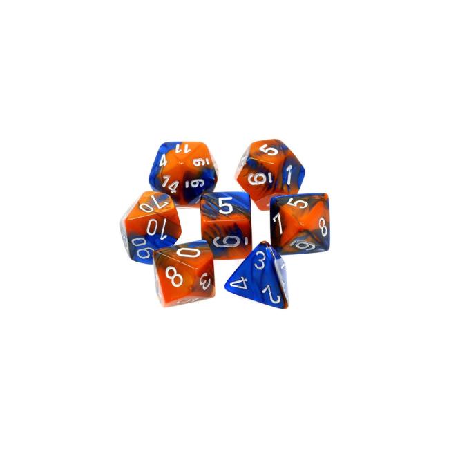 Gemini Blue/Orange: Polyhedral Set (7)