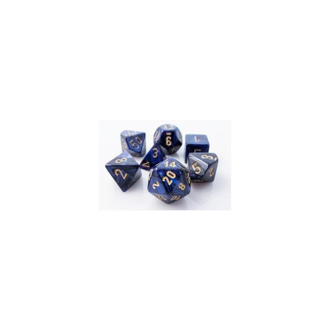 Scarab Royal Blue: Polyhedral Set (7)