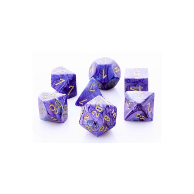 Lustrous Purple: Polyhedral Set (7)