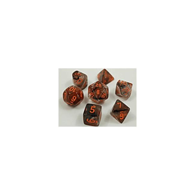 Nebula Copper Matrix/Orange: Polyhedral Set (7)