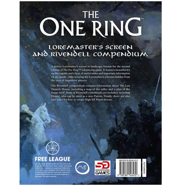 The One Ring Loremaster's Screen and Rivendell Compendium