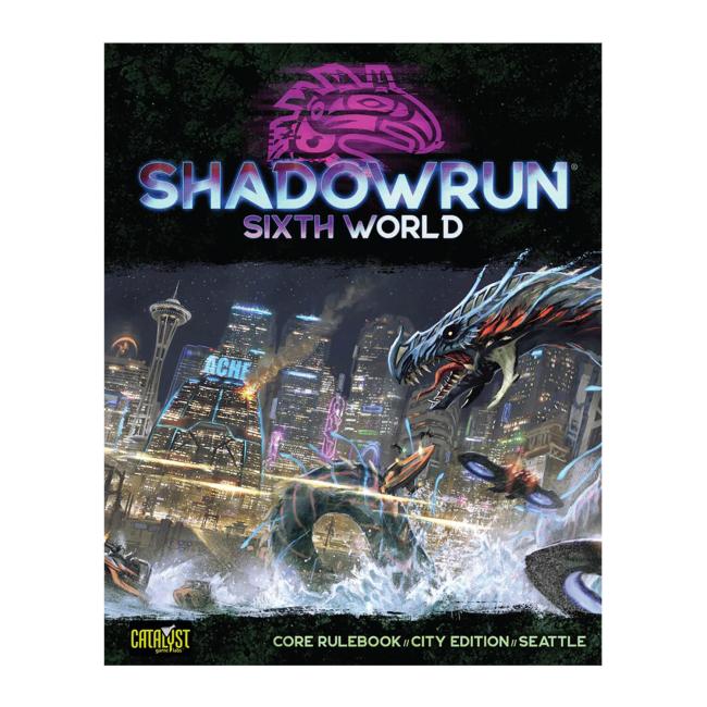 Shadowrun 6th Edition Core Rule Book City Edition Seattle