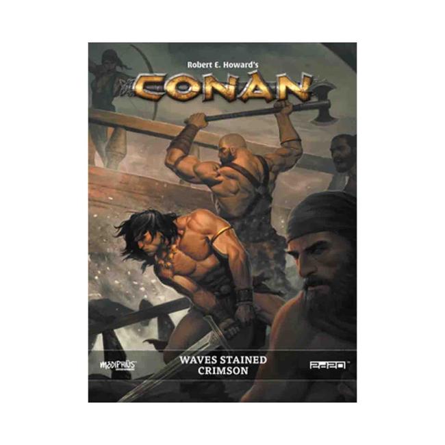 Conan Waves Stained Crimson Front Cover