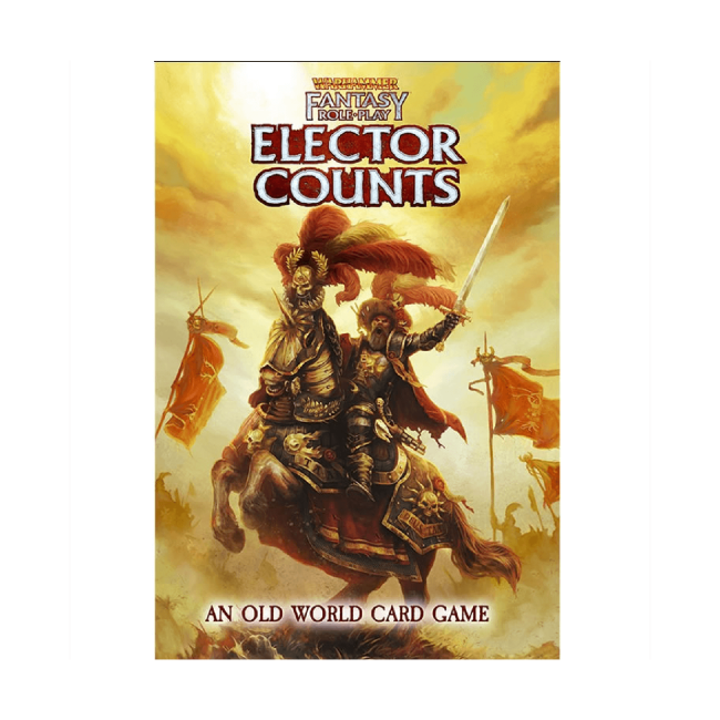 Elector Counts Card Game Warhammer Fantasy Roleplay Box Art