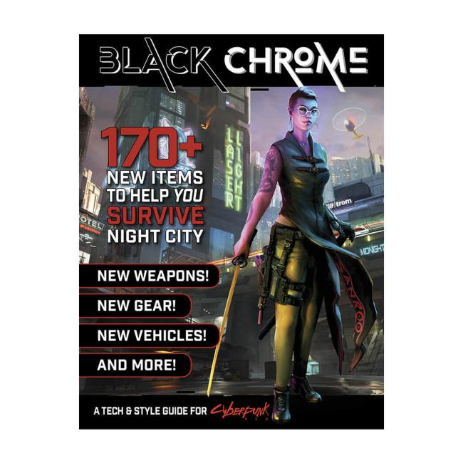 Cyberpunk Red RPG Black Chrome