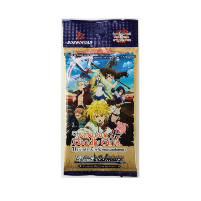 The Seven Deadly Sins Revival of The Commandments Booster Pack
