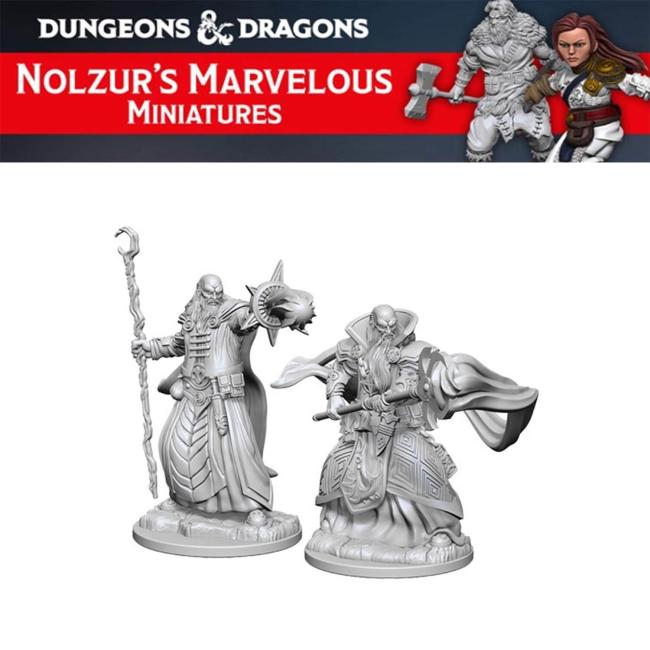 Human Male Wizard Nolzur's Marvelous Unpainted Minis