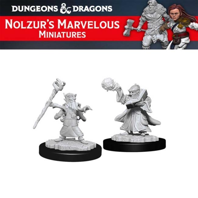 Male Gnome Wizard Nolzur's Marvelous Unpainted Minis