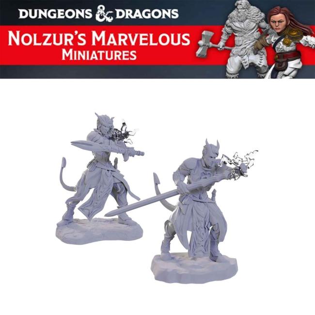 Tiefling Warlocks Nolzur's Marvelous Unpainted Minis