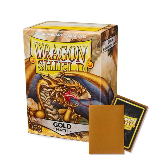 Gold Sleeve Card Protectors