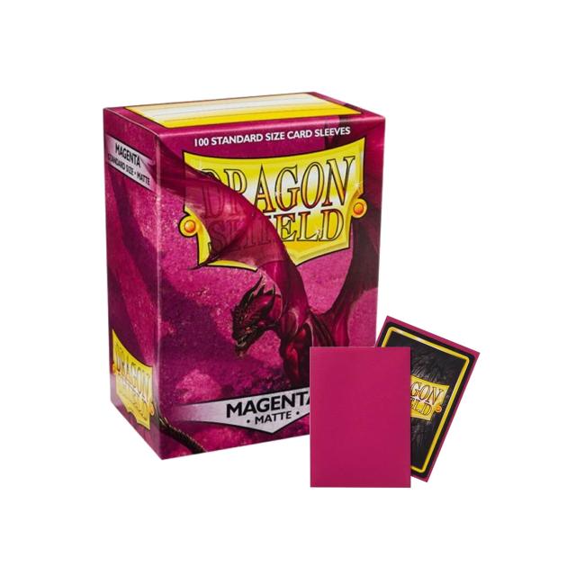 Magenta Card Sleeve Protectors
